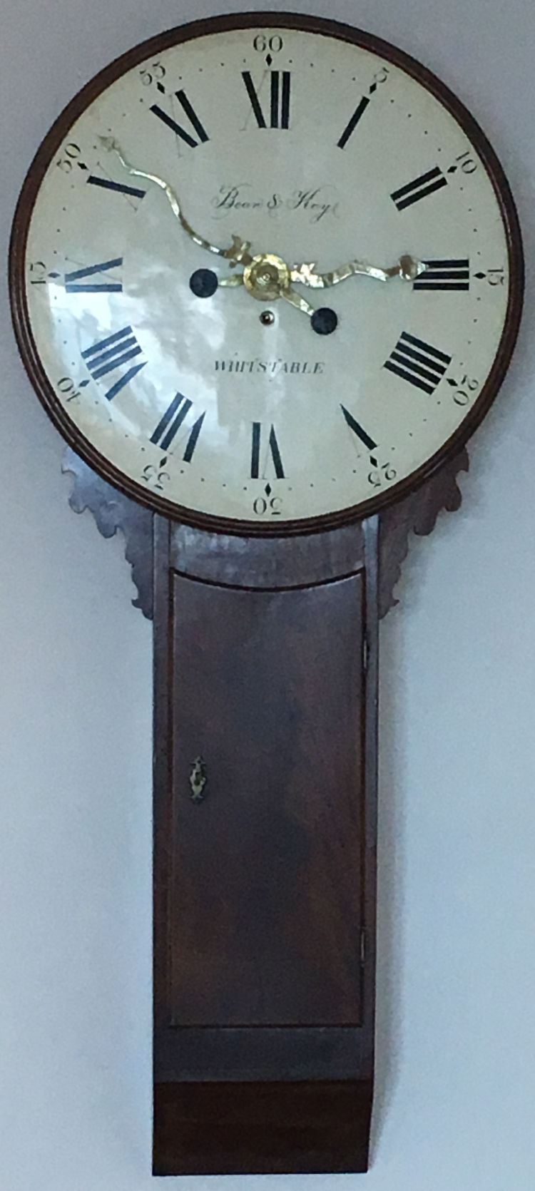 Bear and Key clock