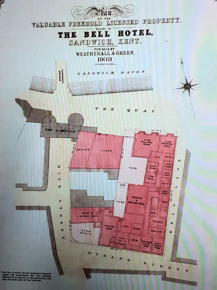 Bell Hotel auction 1909