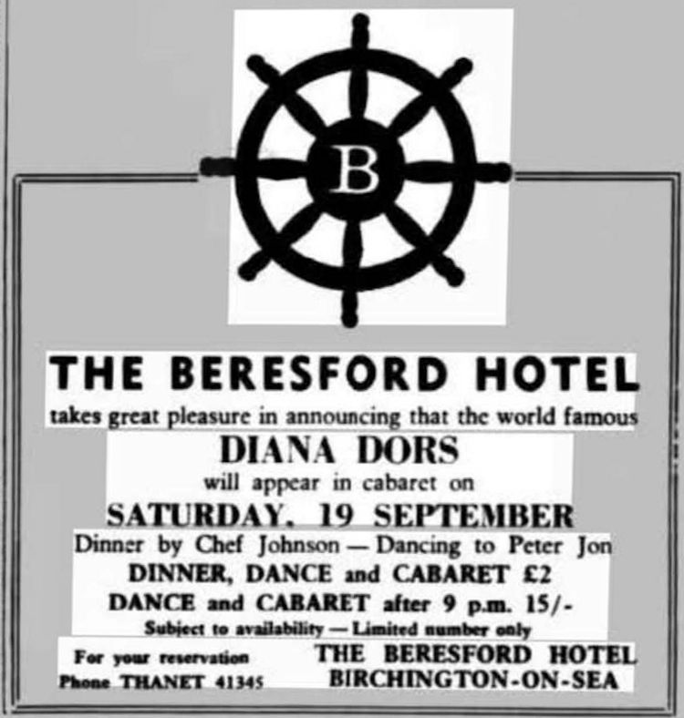 Beresford Hotel advert