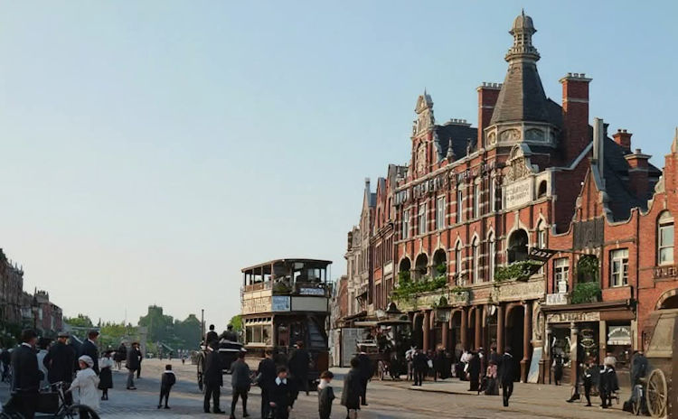 Black Horse and Harrow 1910