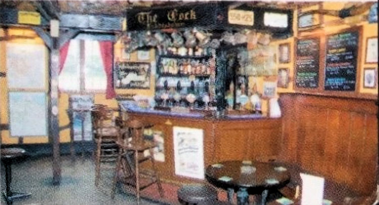 Cock Inn inside 1996
