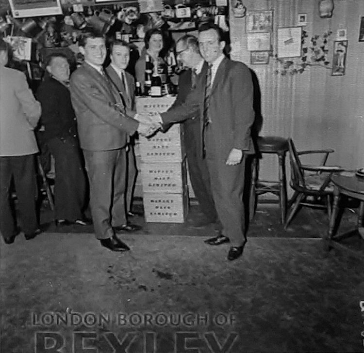 Corner Pin Charlton Athletic football presentation 1963
