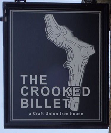 Crooked Billet sign 2025