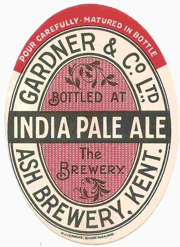 Gardners Label 1930