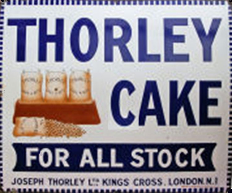 Thorley cake advert 1912