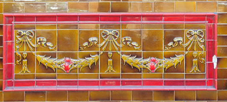 Goldsmiths Arms tiles 2025