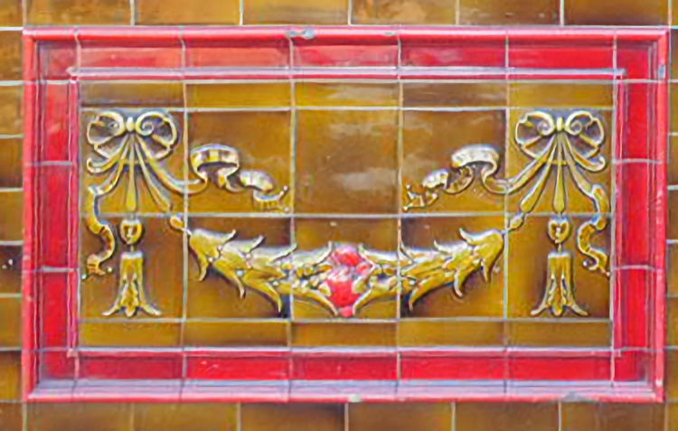 Goldsmith's Arms tiles 2025