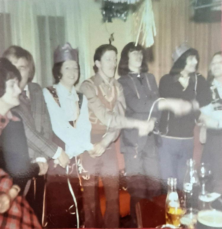 Greyhound New Year Party 1973