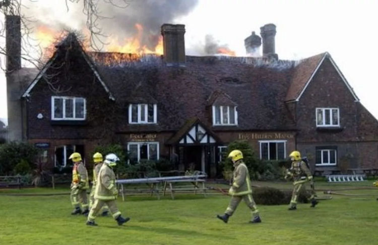 Hilden Manor fire 2025