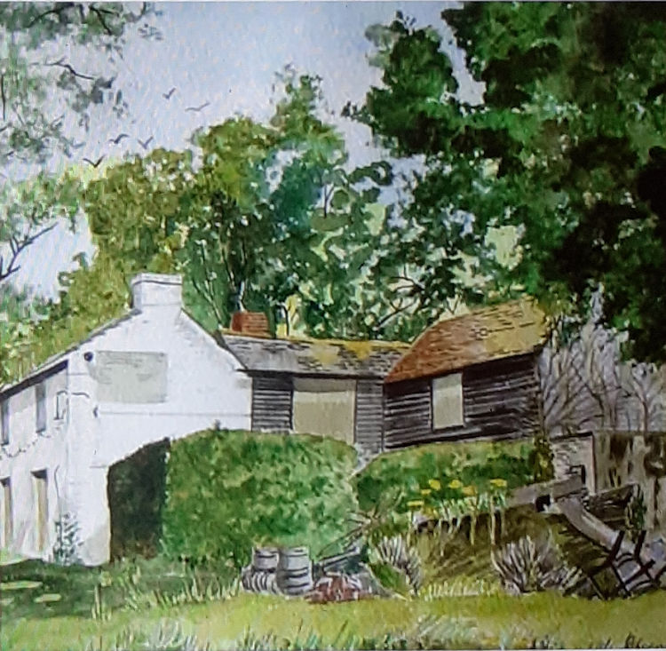 Hog and Donkey painting