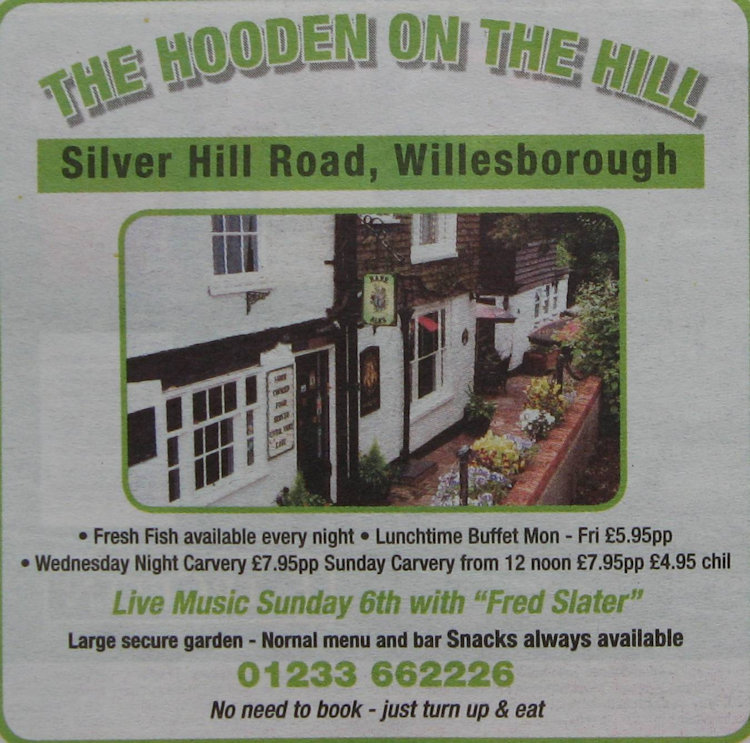 Hooden on the Hill advert 2007