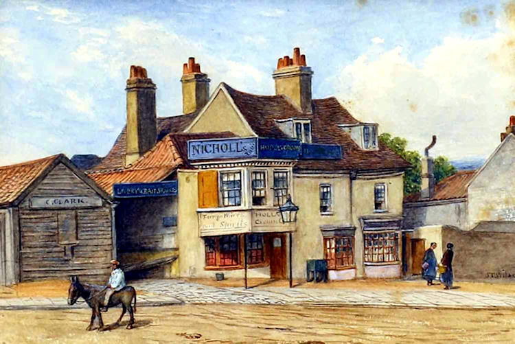 Horse and Groom painting