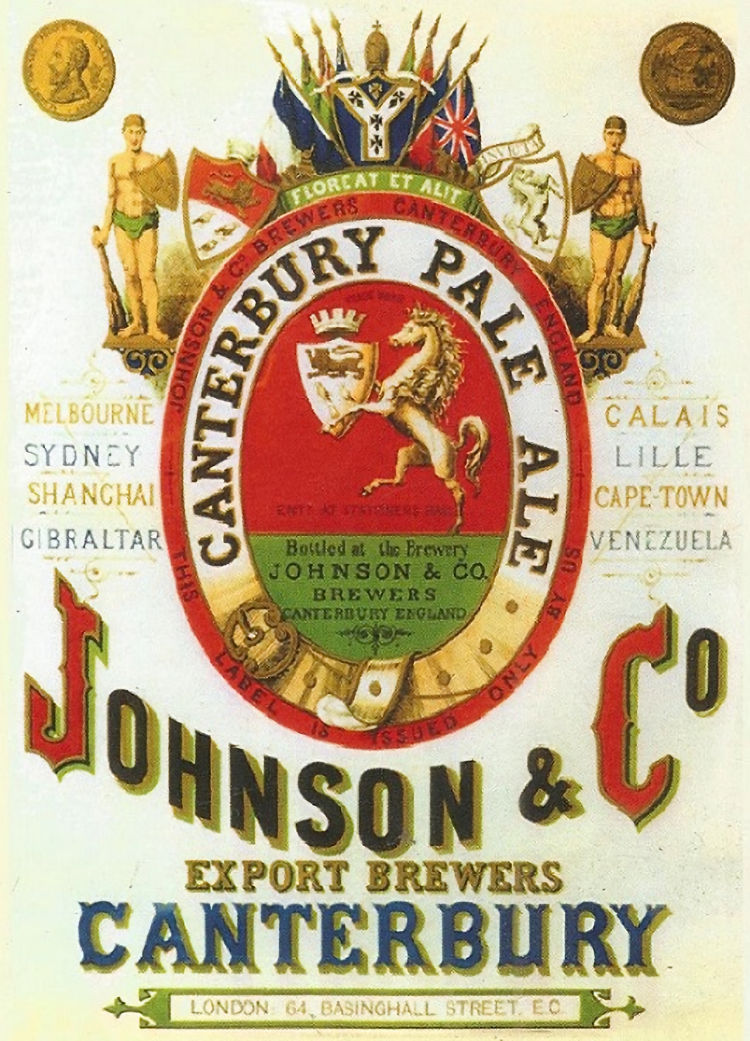 Johnson Brewery poster