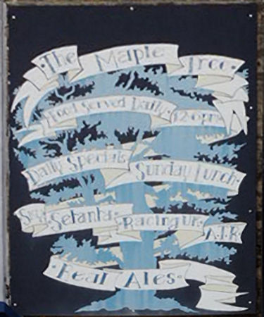 Maple Tree sign 2025