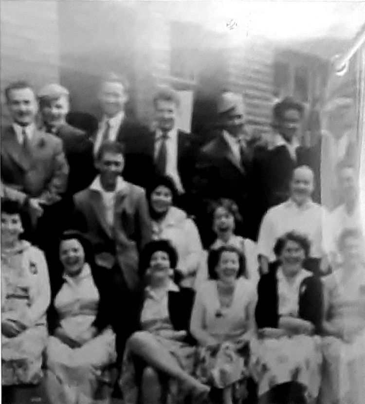 New Inn locals 1950s