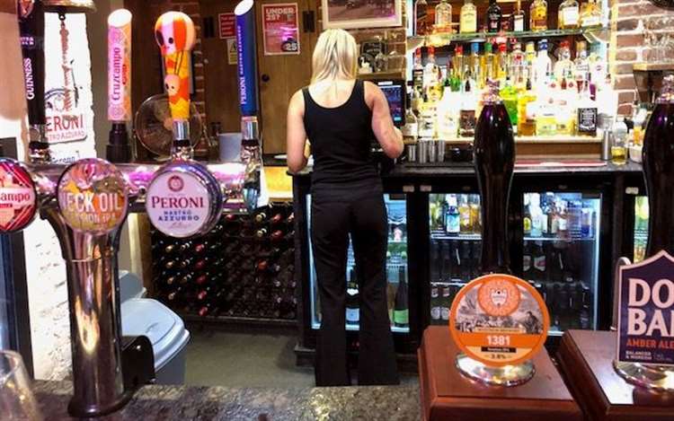 Powell Arms bar 2025