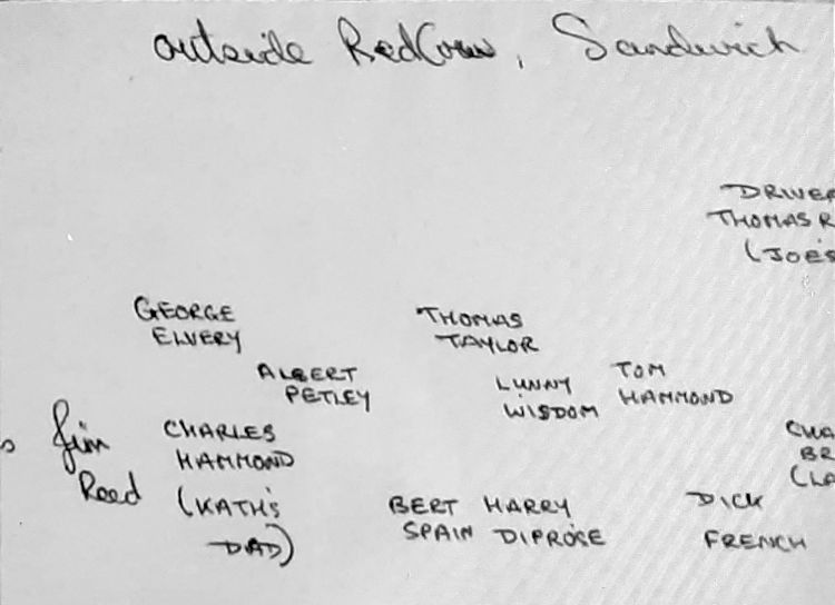 Red Cow names from 1915 photo