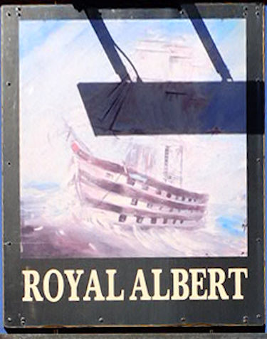 Royal Albert sign 2025