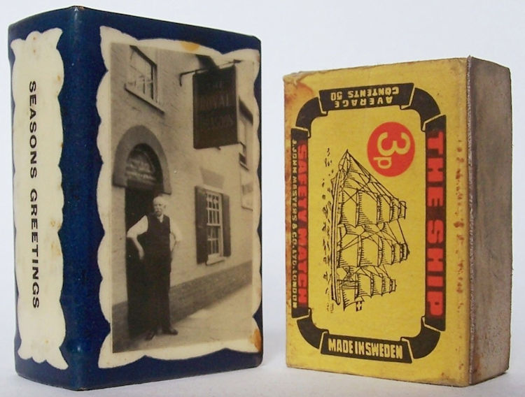 Royal Dragoon matchbox