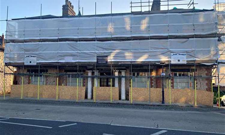 Royal Oak scaffolding