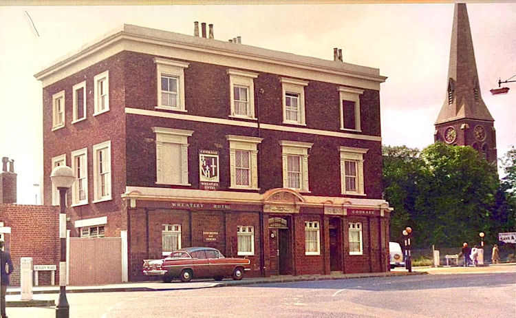 Wheatley and Railway Hotel 1960s