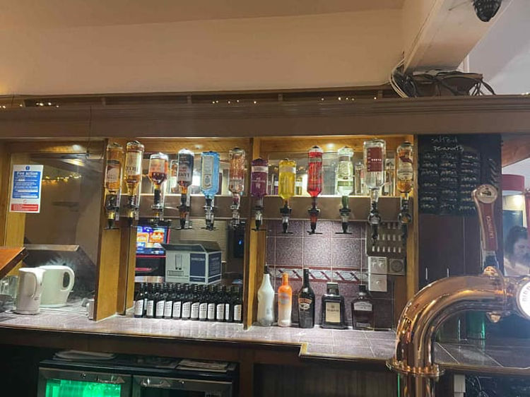 Camden Arms bar 2025