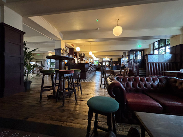 Catford Bridge Tavern inside 2025