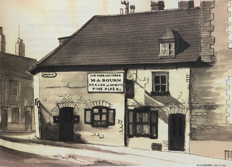 Cause is Altered painting 1962