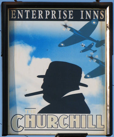 Churchill sign 2007