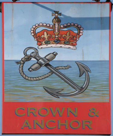 Crown and Anchor sign 2007
