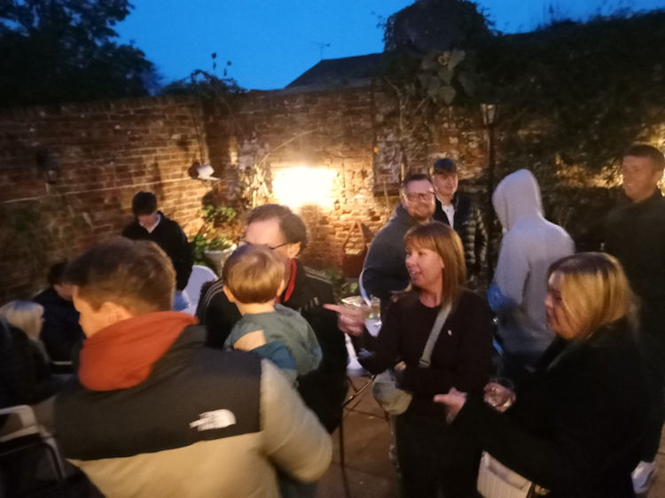 Eight Bells garden 2025