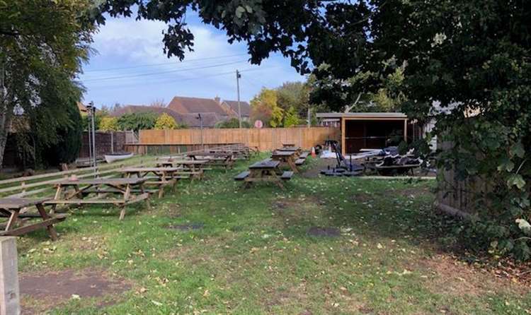 Huntsman and Horn  garden 2025