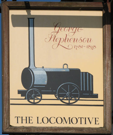 Locomotive sign 2007