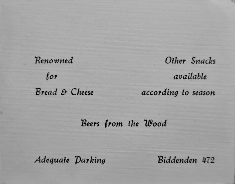 Three Chimneys card 1969