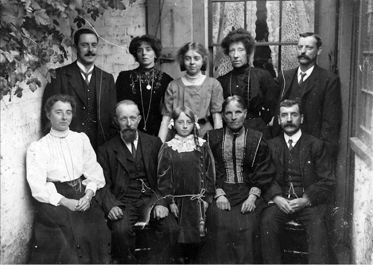 Albion Field and Hughes family