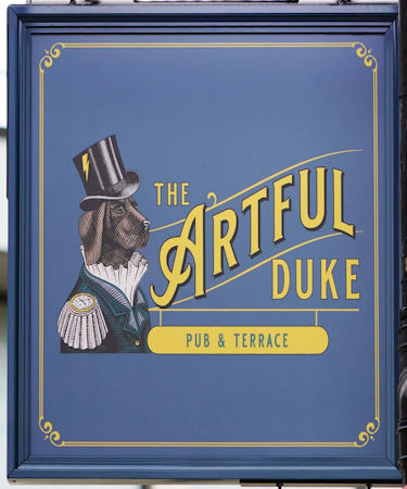 Artful Duke sign 2021