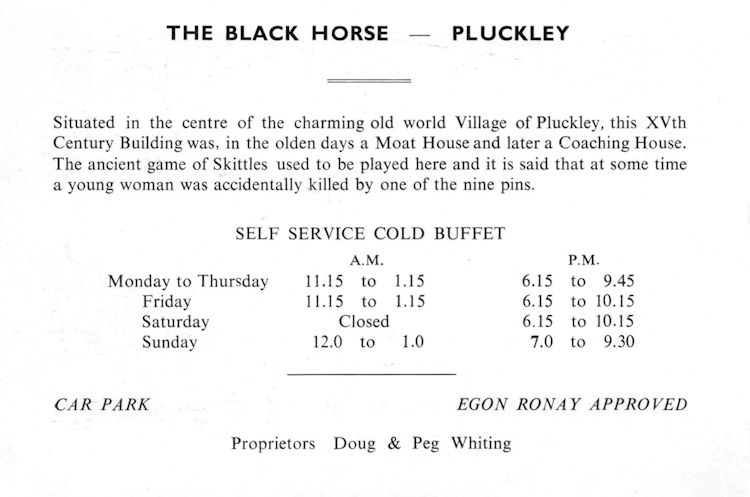 Black Horse card