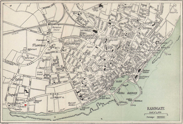 Court Stairs Hotel map