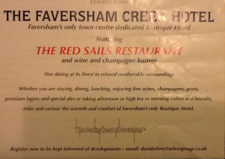 Creek Hotel advert