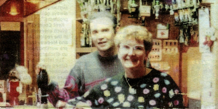 Linda and Trevor Brett 1988