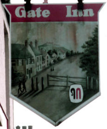 Gate Inn sign 1983