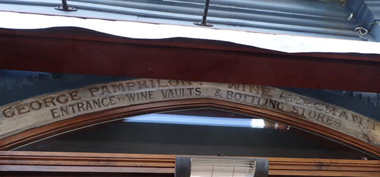 George Pamphilon signage