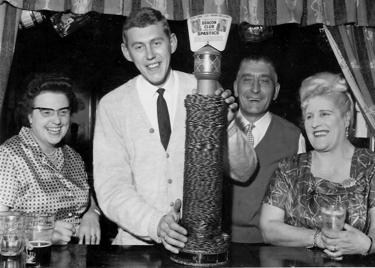 George and Dragon penny push 1966.