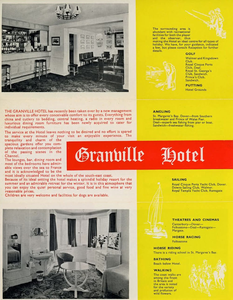 Granville Arms leaflet