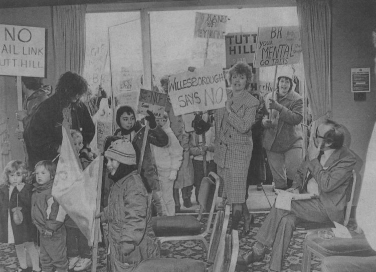 Great Danes Hotel campaigners 1989