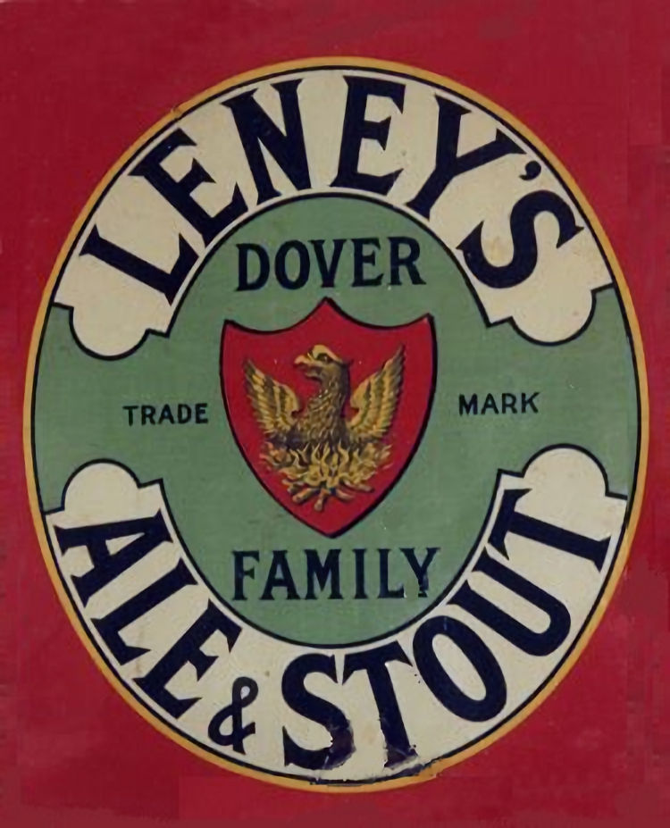 Leneys enamelled  sign
