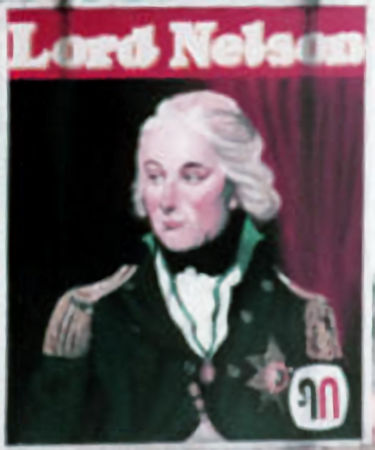 Lord Nelson sign 1983