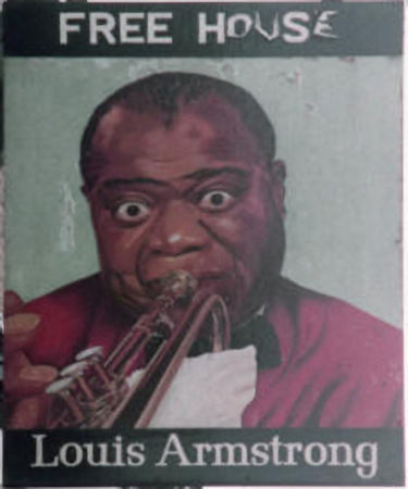 Louis Armstrong sign 1983