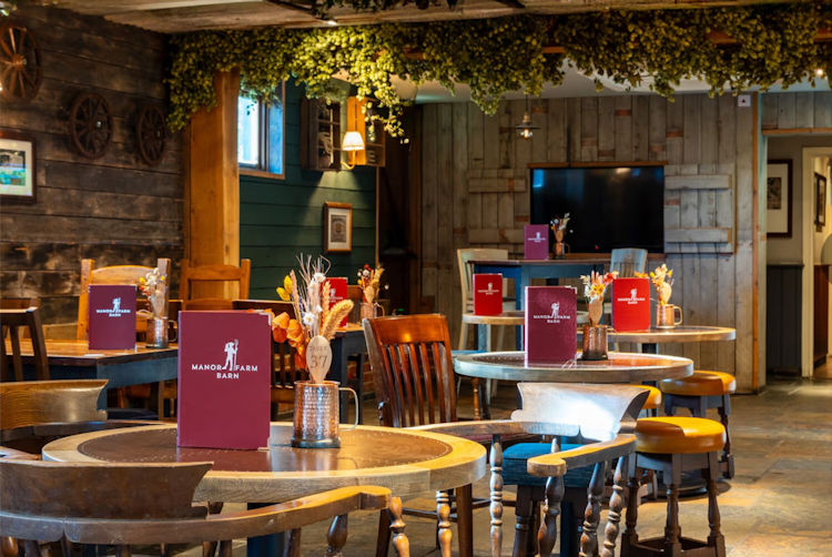 Manor Farm Barn inside 2026