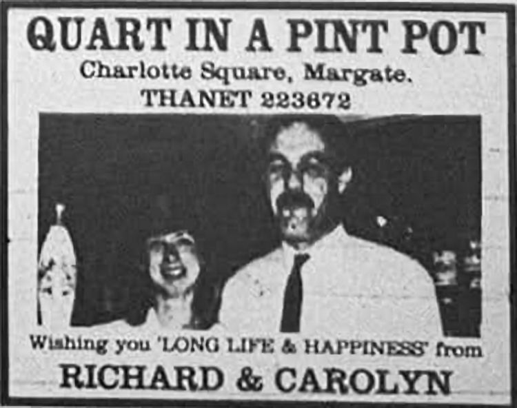 Quart in a Pot advert 1971